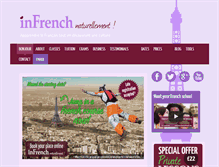 Tablet Screenshot of infrenchnaturellement.com